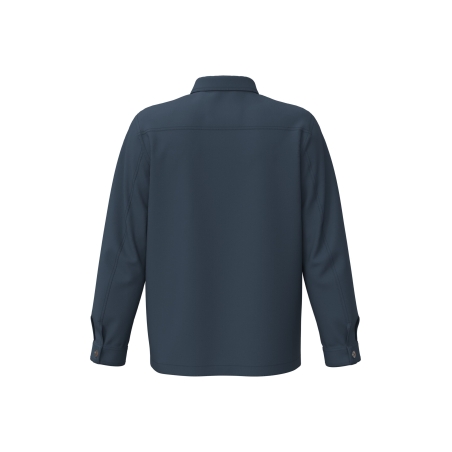 Veste worker écoresponsable délavée Bleu Navy – Native Spirit – vue 2