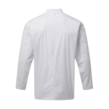 Veste chef cuisinier manches longues Essential Blanc – Premier – vue 2