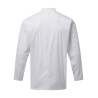 Veste chef cuisinier manches longues Essential Blanc – Premier – vue 2