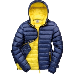 Doudoune femme Snowbird Result – Coloris Jaune/Marine