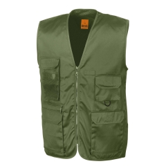 Gilet Safari Vert