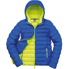 Doudoune femme Vert lime Snowbird Result – Veste matelassée