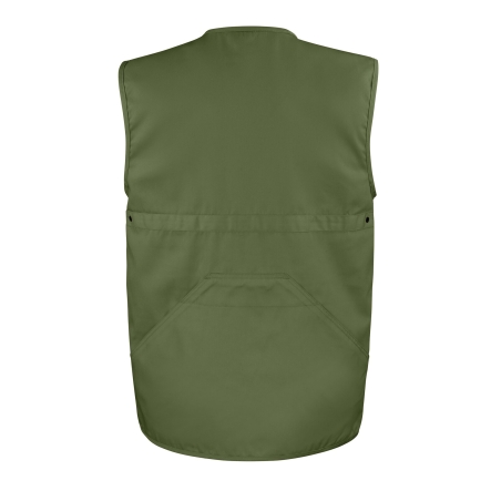 Gilet Safari Vert – vue 2