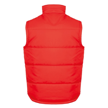 Bodywarmer Core Result Rouge – Coupe-Vent Léger Personnalisable – vue 2