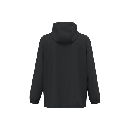 Veste coupe-vent imperméable quart zip unisexe Noir – Native Spirit – vue 2