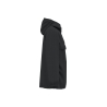 Veste coupe-vent imperméable quart zip unisexe Noir – Native Spirit – vue 3