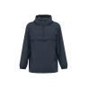 Veste coupe-vent quart zip écoresponsable Navy Blue – Native Spirit