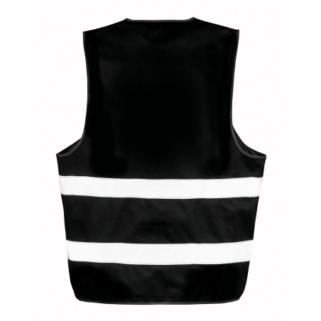 Gilet CORE à visibilité accrue Noir – vue 2