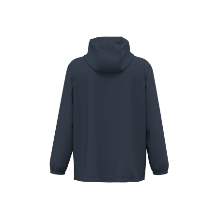 Veste coupe-vent quart zip écoresponsable Navy Blue – Native Spirit – vue 2