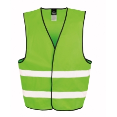 Gilet de travail visibilité renforcée Vert lime – Result Core