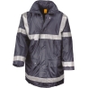 Parka de travail Management Result Marine – Visibilité renforcée
