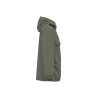 Veste coupe-vent imperméable quart zip Native Spirit – Vert Khaki – vue 3