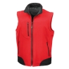 Bodywarmer Softshell Noir Result – Sans Manches 3 Couches