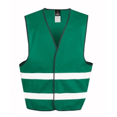 Gilet de travail visibilité renforcée Vert Paramedic Result Core