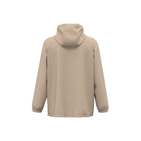 Veste coupe-vent imperméable quart zip Native Spirit – Beige (Wet Sand) – vue 2