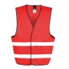 Gilet visibilité accrue Rouge Result Core – 120 g/m²