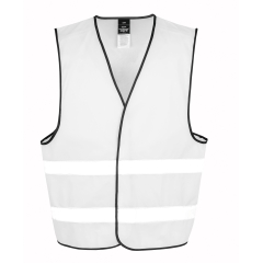Gilet visibilité renforcée CORE Blanc Result – Personnalisable