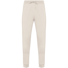 Pantalon jogging écoresponsable homme Blanc Ivoire – Native Spirit