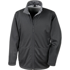 Veste Softshell Noir Result – Coupe Sport 3 Couches