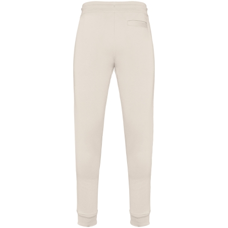 Pantalon jogging écoresponsable homme Blanc Ivoire – Native Spirit – vue 2