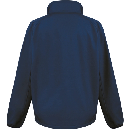 Veste Softshell Homme Printable Marine – vue 2