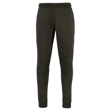 Pantalon jogging écoresponsable homme Vert Khaki – Native Spirit – vue 2