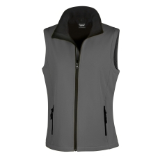 Bodywarmer Softshell Femme Noir personnalisable – Result