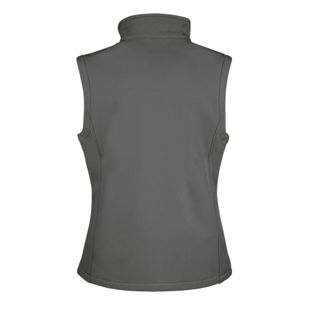 Bodywarmer Softshell Femme Noir personnalisable – Result – vue 2