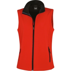 Bodywarmer Softshell Femme Result Noir – Coupe Slim