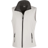 Bodywarmer Softshell Femme Result – Noir (Printable)