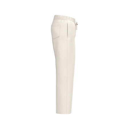 Pantalon jogging écoresponsable ample unisexe Ivoire Native Spirit – vue 3