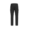 Pantalon cargo écoresponsable délavé French Terry Noir – Native Spirit – vue 2