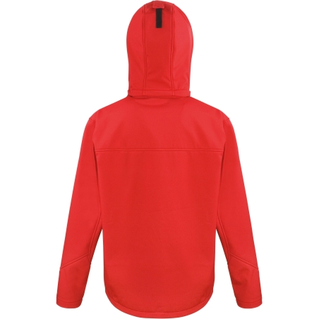 Veste Softshell Capuche Homme Result TX Performance – Noir – vue 2