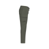Pantalon cargo écoresponsable délavé French Terry homme Vert – Native Spirit – vue 3