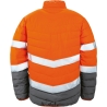 Veste de sécurité haute visibilité Result – Orange Fluo / Gris – vue 2