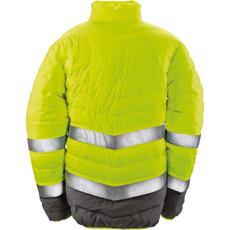 Veste de sécurité haute visibilité toucher doux Gris – Result – vue 2