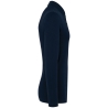 Polo Supima® manches longues homme Marine – Kariban Premium – vue 3