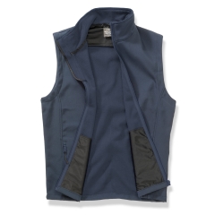 Bodywarmer Softshell Homme Marine – Result Core