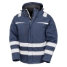 Veste Softshell Haute Visibilité Marine Result – Manteau Dynamique