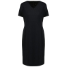 Robe droite Noire Kariban Premium – Tenue professionnelle