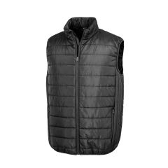 Bodywarmer matelassé recyclé Core Marine – Result