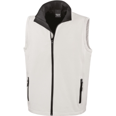 Bodywarmer Softshell Homme Result Core – Noir