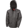 Parka de travail effet denim Noir – Result Workguard