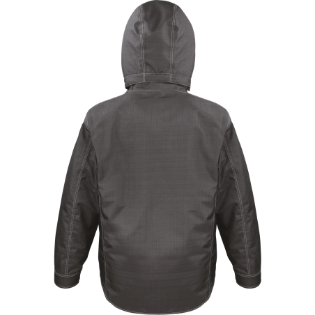 Parka de travail effet denim Noir – Result Workguard – vue 2