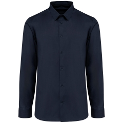 Chemise Popeline Manches Longues Homme Marine – Kariban Premium
