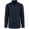 Chemise Popeline Manches Longues Homme Marine – Kariban Premium