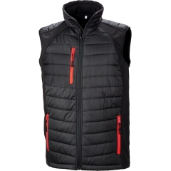 Gilet Bodywarmer Softshell Rembourré Recyclé Noir – Result