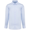 Chemise Popeline Manches Longues Bleu Clair | Kariban Premium