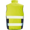 Bodywarmer de sécurité réversible jaune fluo / navy Result – vue 2