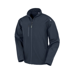 Veste softshell recyclée Marine Result – Personnalisable
